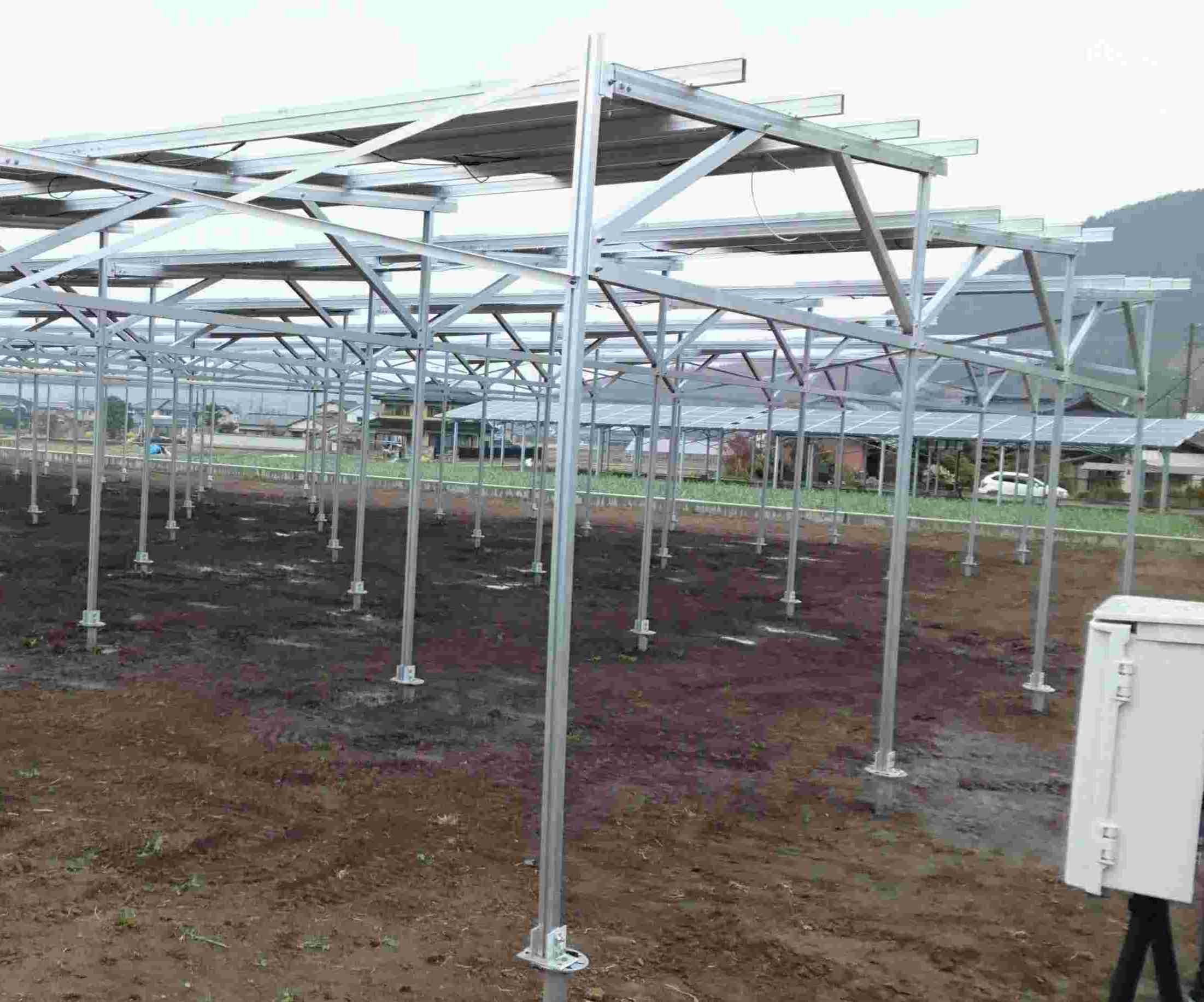 Agricultural photovoltaic mount